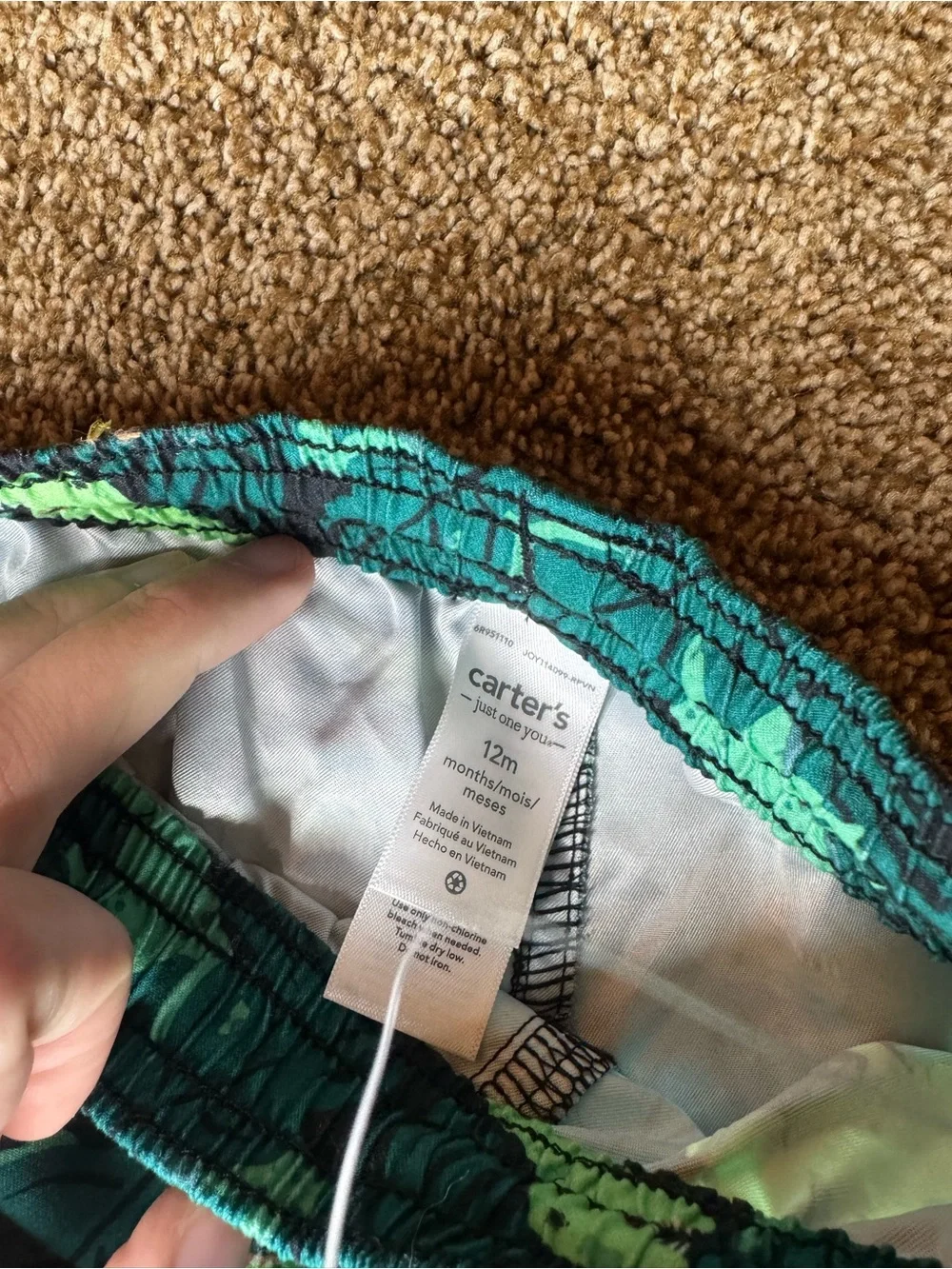 Just one you by carters new without tags swim trunks 🛍